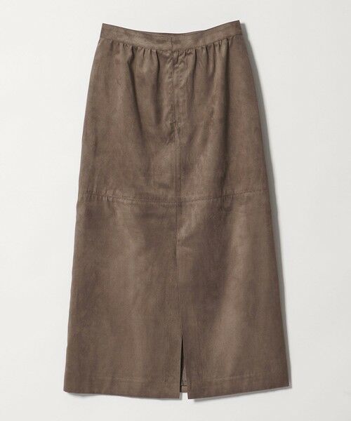 BEAUTY&YOUTH UNITED ARROWS / ビューティー&ユース ユナイテッドアローズ ロング・マキシ丈スカート | スエードライク Iラインスカート | 詳細5