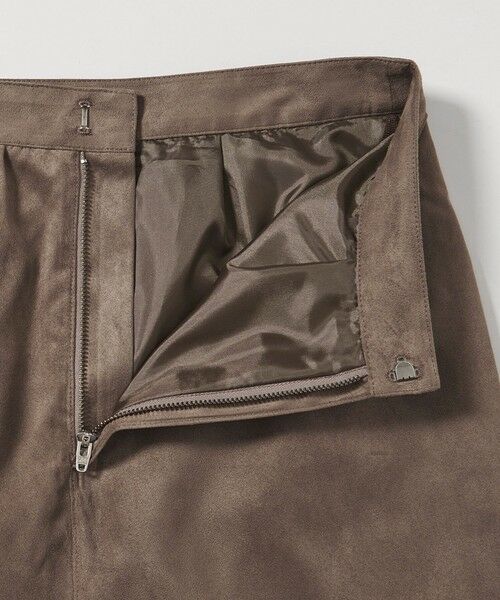 BEAUTY&YOUTH UNITED ARROWS / ビューティー&ユース ユナイテッドアローズ ロング・マキシ丈スカート | スエードライク Iラインスカート | 詳細6