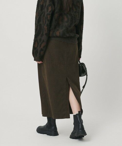BEAUTY&YOUTH UNITED ARROWS / ビューティー&ユース ユナイテッドアローズ ロング・マキシ丈スカート | スエードライク Iラインスカート | 詳細9