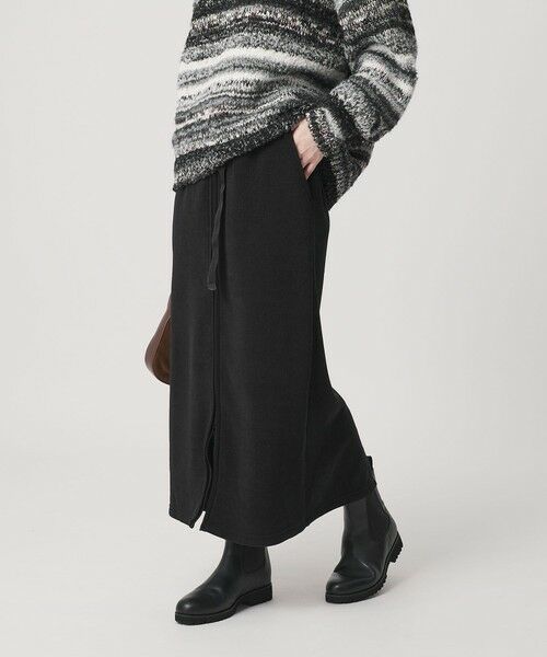 BEAUTY&YOUTH UNITED ARROWS / ビューティー&ユース ユナイテッドアローズ ロング・マキシ丈スカート | ＜THOUSAND MILE＞フリース ジップスカート | 詳細1