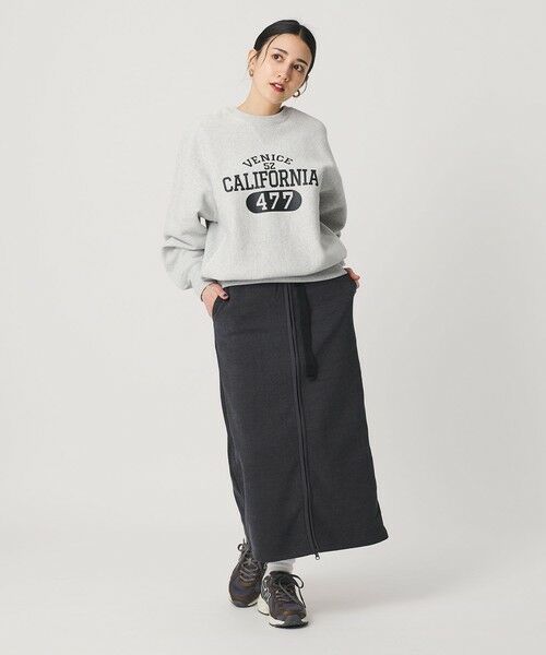 BEAUTY&YOUTH UNITED ARROWS / ビューティー&ユース ユナイテッドアローズ ロング・マキシ丈スカート | ＜THOUSAND MILE＞フリース ジップスカート | 詳細10