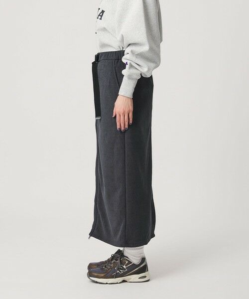 BEAUTY&YOUTH UNITED ARROWS / ビューティー&ユース ユナイテッドアローズ ロング・マキシ丈スカート | ＜THOUSAND MILE＞フリース ジップスカート | 詳細12