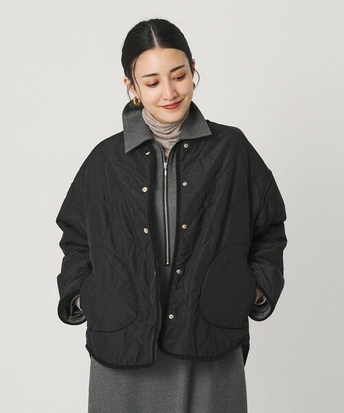 BEAUTY&YOUTH UNITED ARROWS / ビューティー&ユース ユナイテッドアローズ その他アウター | 【WEB限定】キルティング×フェイクファー リバーシブルブルゾン | 詳細1