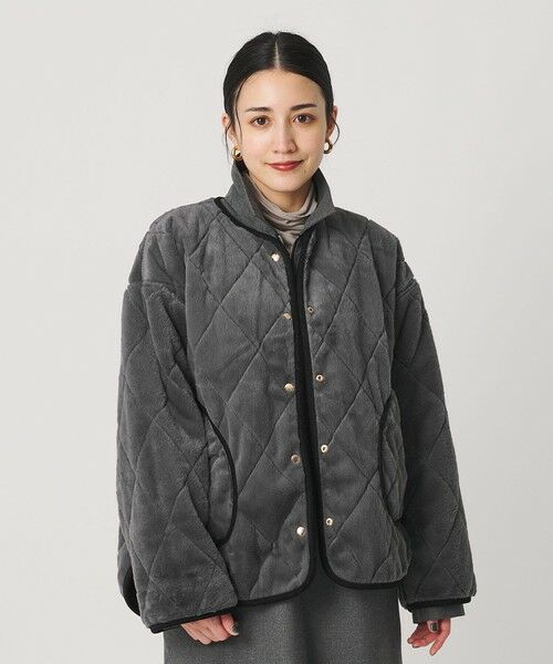 BEAUTY&YOUTH UNITED ARROWS / ビューティー&ユース ユナイテッドアローズ その他アウター | 【WEB限定】キルティング×フェイクファー リバーシブルブルゾン | 詳細3