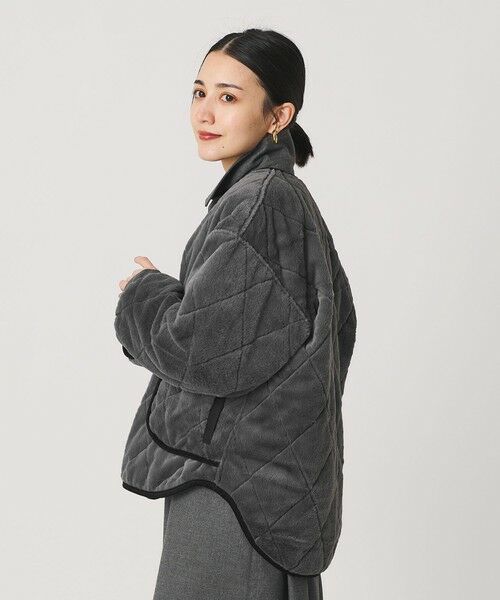 BEAUTY&YOUTH UNITED ARROWS / ビューティー&ユース ユナイテッドアローズ その他アウター | 【WEB限定】キルティング×フェイクファー リバーシブルブルゾン | 詳細4