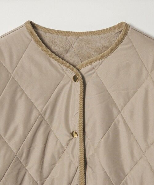 BEAUTY&YOUTH UNITED ARROWS / ビューティー&ユース ユナイテッドアローズ その他アウター | 【WEB限定】キルティング×フェイクファー リバーシブルブルゾン | 詳細18