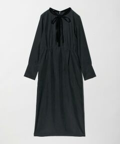 BEAUTY&YOUTH UNITED ARROWS / ビューティー&ユース ユナイテッドアローズ ロング・マキシ丈ワンピース | キュプラブレンド タイリボンワンピース