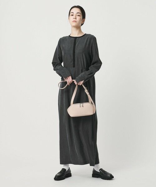 BEAUTY&YOUTH UNITED ARROWS / ビューティー&ユース ユナイテッドアローズ ロング・マキシ丈ワンピース | キュプラブレンド タイリボンワンピース | 詳細2