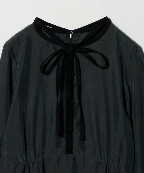 BEAUTY&YOUTH UNITED ARROWS / ビューティー&ユース ユナイテッドアローズ ロング・マキシ丈ワンピース | キュプラブレンド タイリボンワンピース | 詳細2