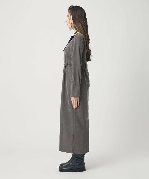 BEAUTY&YOUTH UNITED ARROWS / ビューティー&ユース ユナイテッドアローズ ロング・マキシ丈ワンピース | キュプラブレンド タイリボンワンピース | 詳細11