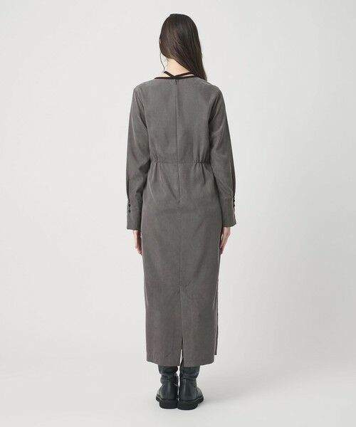 BEAUTY&YOUTH UNITED ARROWS / ビューティー&ユース ユナイテッドアローズ ロング・マキシ丈ワンピース | キュプラブレンド タイリボンワンピース | 詳細12