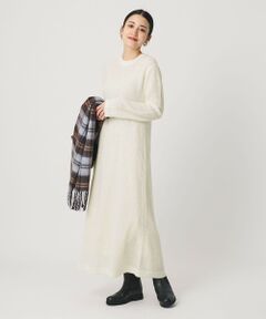 BEAUTY&YOUTH UNITED ARROWS / ビューティー&ユース ユナイテッドアローズ ミニ丈・ひざ丈ワンピース | アイレットニットワンピース