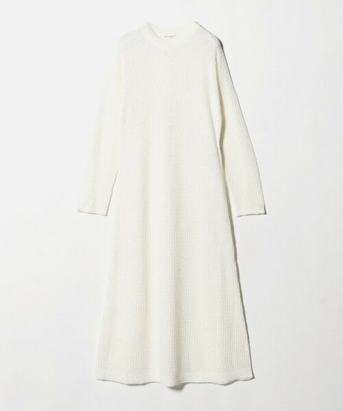 BEAUTY&YOUTH UNITED ARROWS / ビューティー&ユース ユナイテッドアローズ ミニ丈・ひざ丈ワンピース | アイレットニットワンピース | 詳細4