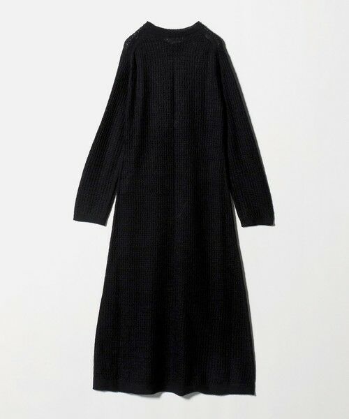 BEAUTY&YOUTH UNITED ARROWS / ビューティー&ユース ユナイテッドアローズ ミニ丈・ひざ丈ワンピース | アイレットニットワンピース | 詳細16