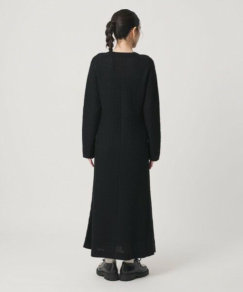 BEAUTY&YOUTH UNITED ARROWS / ビューティー&ユース ユナイテッドアローズ ミニ丈・ひざ丈ワンピース | アイレットニットワンピース | 詳細14