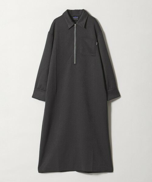 BEAUTY&YOUTH UNITED ARROWS / ビューティー&ユース ユナイテッドアローズ ロング・マキシ丈ワンピース | ＜THOUSAND MILE＞ハーフジップ ワンピース | 詳細4