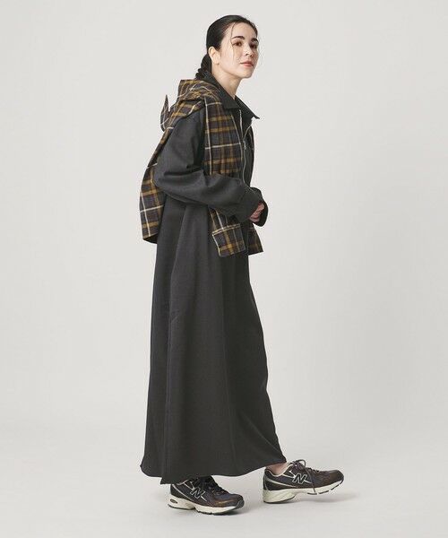 BEAUTY&YOUTH UNITED ARROWS / ビューティー&ユース ユナイテッドアローズ ロング・マキシ丈ワンピース | ＜THOUSAND MILE＞ハーフジップ ワンピース | 詳細2