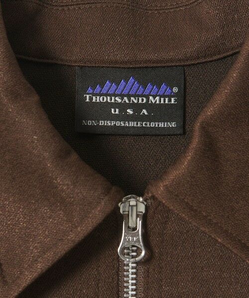 BEAUTY&YOUTH UNITED ARROWS / ビューティー&ユース ユナイテッドアローズ ロング・マキシ丈ワンピース | ＜THOUSAND MILE＞ハーフジップ ワンピース | 詳細25