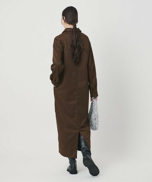 BEAUTY&YOUTH UNITED ARROWS / ビューティー&ユース ユナイテッドアローズ ロング・マキシ丈ワンピース | ＜THOUSAND MILE＞ハーフジップ ワンピース | 詳細11