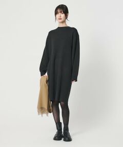 BEAUTY&YOUTH UNITED ARROWS / ビューティー&ユース ユナイテッドアローズ ロング・マキシ丈ワンピース | 【WEB限定 Wardrobe DAILY MINIMAL】コクーンニットワンピース ウォッシャブル