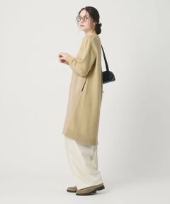 BEAUTY&YOUTH UNITED ARROWS / ビューティー&ユース ユナイテッドアローズ ロング・マキシ丈ワンピース | 【WEB限定】スウェット×ニット コンビワンピース ウォッシャブル