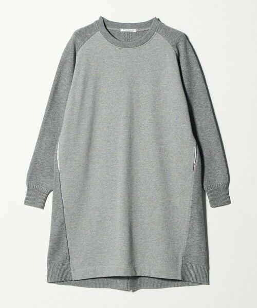 BEAUTY&YOUTH UNITED ARROWS / ビューティー&ユース ユナイテッドアローズ ロング・マキシ丈ワンピース | 【WEB限定】スウェット×ニット コンビワンピース ウォッシャブル | 詳細5