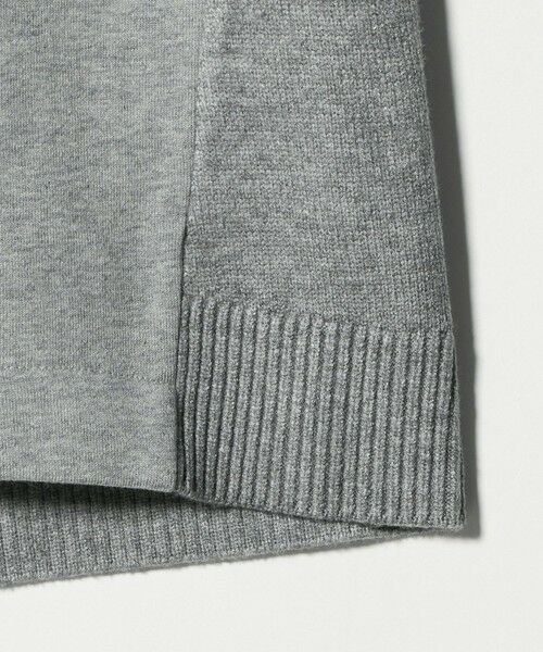 BEAUTY&YOUTH UNITED ARROWS / ビューティー&ユース ユナイテッドアローズ ロング・マキシ丈ワンピース | 【WEB限定】スウェット×ニット コンビワンピース ウォッシャブル | 詳細9