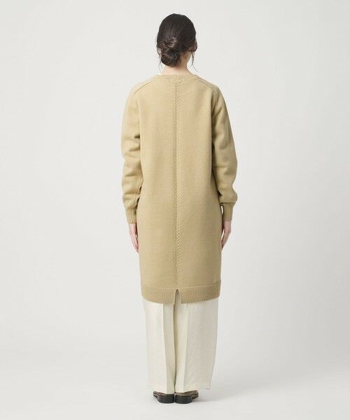 BEAUTY&YOUTH UNITED ARROWS / ビューティー&ユース ユナイテッドアローズ ロング・マキシ丈ワンピース | 【WEB限定】スウェット×ニット コンビワンピース ウォッシャブル | 詳細26