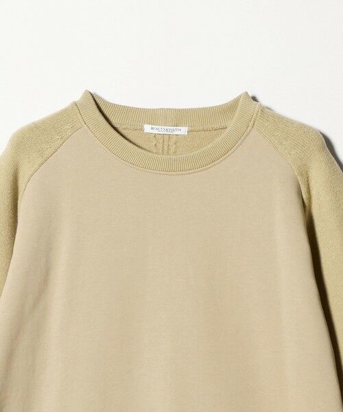 BEAUTY&YOUTH UNITED ARROWS / ビューティー&ユース ユナイテッドアローズ ロング・マキシ丈ワンピース | 【WEB限定】スウェット×ニット コンビワンピース ウォッシャブル | 詳細29