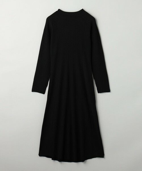 BEAUTY&YOUTH UNITED ARROWS / ビューティー&ユース ユナイテッドアローズ ロング・マキシ丈ワンピース | 【WEB限定 Wardrobe DAILY MINIMAL】リブニットフレアワンピース | 詳細5