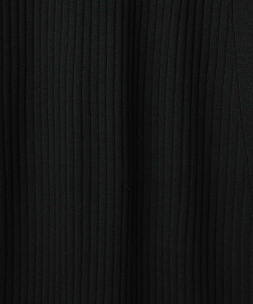 BEAUTY&YOUTH UNITED ARROWS / ビューティー&ユース ユナイテッドアローズ ロング・マキシ丈ワンピース | 【WEB限定 Wardrobe DAILY MINIMAL】リブニットフレアワンピース | 詳細7