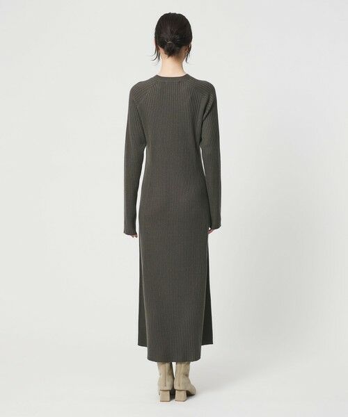 BEAUTY&YOUTH UNITED ARROWS / ビューティー&ユース ユナイテッドアローズ ロング・マキシ丈ワンピース | 【WEB限定 Wardrobe DAILY MINIMAL】リブニットフレアワンピース | 詳細13