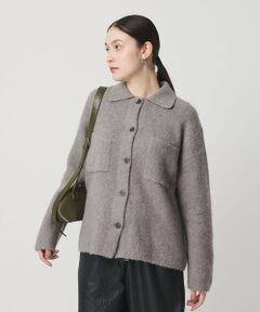 BEAUTY&YOUTH UNITED ARROWS / ビューティー&ユース ユナイテッドアローズ カーディガン・ボレロ | チャイニーズラクーンブレンド ポケット シャツカーディガン