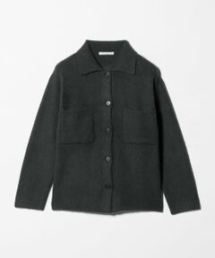BEAUTY&YOUTH UNITED ARROWS / ビューティー&ユース ユナイテッドアローズ カーディガン・ボレロ | チャイニーズラクーンブレンド ポケット シャツカーディガン