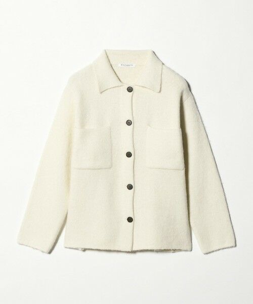 BEAUTY&YOUTH UNITED ARROWS / ビューティー&ユース ユナイテッドアローズ カーディガン・ボレロ | チャイニーズラクーンブレンド ポケット シャツカーディガン | 詳細4