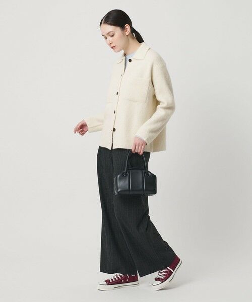 BEAUTY&YOUTH UNITED ARROWS / ビューティー&ユース ユナイテッドアローズ カーディガン・ボレロ | チャイニーズラクーンブレンド ポケット シャツカーディガン | 詳細3