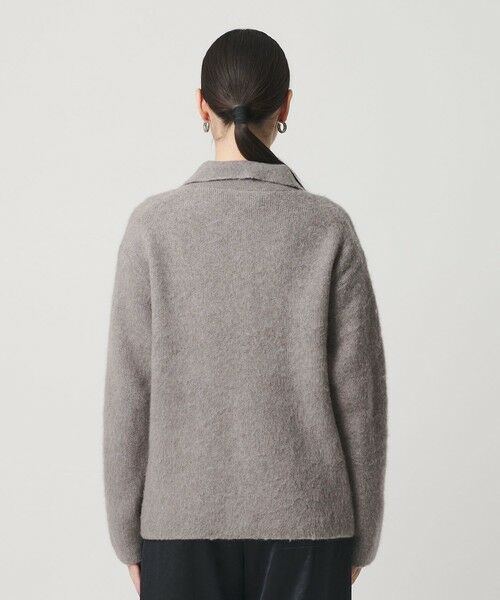 BEAUTY&YOUTH UNITED ARROWS / ビューティー&ユース ユナイテッドアローズ カーディガン・ボレロ | チャイニーズラクーンブレンド ポケット シャツカーディガン | 詳細14