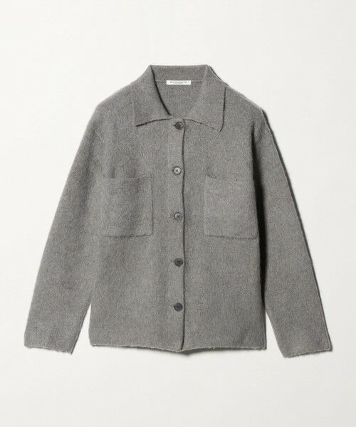 BEAUTY&YOUTH UNITED ARROWS / ビューティー&ユース ユナイテッドアローズ カーディガン・ボレロ | チャイニーズラクーンブレンド ポケット シャツカーディガン | 詳細15