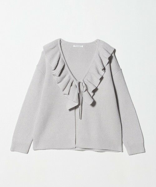 BEAUTY&YOUTH UNITED ARROWS / ビューティー&ユース ユナイテッドアローズ カーディガン・ボレロ | ウールレーヨン ラッフルフリル ニットカーディガン | 詳細22