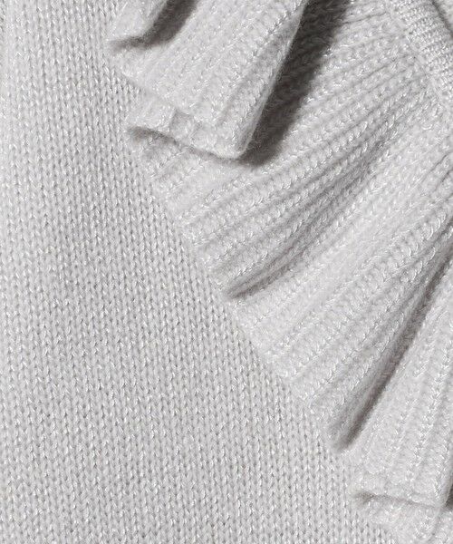 BEAUTY&YOUTH UNITED ARROWS / ビューティー&ユース ユナイテッドアローズ カーディガン・ボレロ | ウールレーヨン ラッフルフリル ニットカーディガン | 詳細25