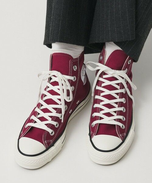 BEAUTY&YOUTH UNITED ARROWS / ビューティー&ユース ユナイテッドアローズ スニーカー | ＜CONVERSE＞ALL STAR HI MADE IN JAPAN ワイン/スニーカー | 詳細1