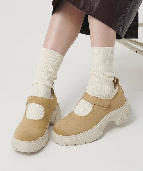 BEAUTY&YOUTH UNITED ARROWS / ビューティー&ユース ユナイテッドアローズ フラットシューズ | 【別注】＜PAES＞フェイクファー メリージェーン | 詳細1