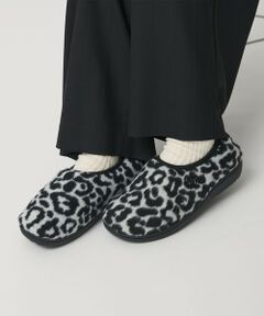 BEAUTY&YOUTH UNITED ARROWS / ビューティー&ユース ユナイテッドアローズ フラットシューズ | ＜SUBU＞VAMP レオパード スリッパ/スリッポン