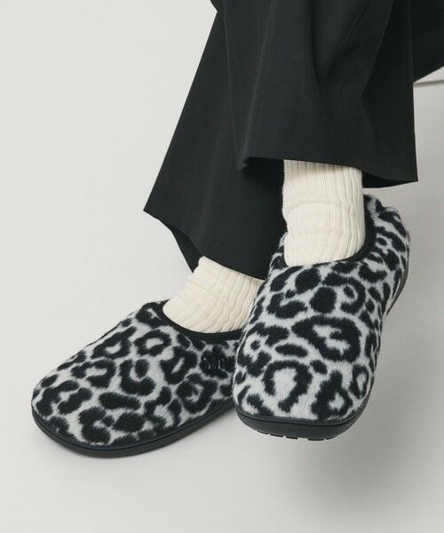 BEAUTY&YOUTH UNITED ARROWS / ビューティー&ユース ユナイテッドアローズ フラットシューズ | ＜SUBU＞VAMP レオパード スリッパ/スリッポン | 詳細1