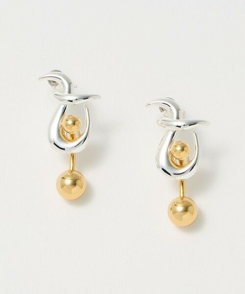 BEAUTY&YOUTH UNITED ARROWS / ビューティー&ユース ユナイテッドアローズ ピアス・イヤリング | 【別注】＜Soierie＞Tribal barbell ピアス | 詳細2