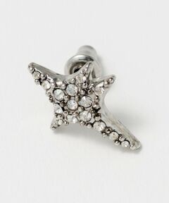 BEAUTY&YOUTH UNITED ARROWS / ビューティー&ユース ユナイテッドアローズ ピアス・イヤリング | 【別注】＜Soierie＞Etoile ストーン ピアス/1P