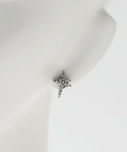BEAUTY&YOUTH UNITED ARROWS / ビューティー&ユース ユナイテッドアローズ ピアス・イヤリング | 【別注】＜Soierie＞Etoile ストーン ピアス/1P | 詳細5
