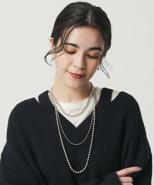 BEAUTY&YOUTH UNITED ARROWS / ビューティー&ユース ユナイテッドアローズ ネックレス・ペンダント・チョーカー | ボールチェーン 4連ネックレス | 詳細1