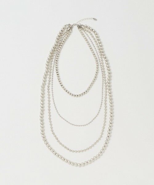 BEAUTY&YOUTH UNITED ARROWS / ビューティー&ユース ユナイテッドアローズ ネックレス・ペンダント・チョーカー | ボールチェーン 4連ネックレス | 詳細4