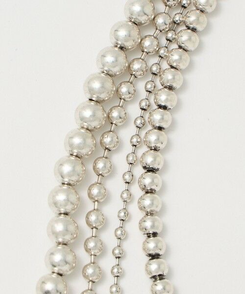 BEAUTY&YOUTH UNITED ARROWS / ビューティー&ユース ユナイテッドアローズ ネックレス・ペンダント・チョーカー | ボールチェーン 4連ネックレス | 詳細5